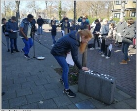 Herdenking 80 jaar van de razzia Joods Weeshuis  vrijdag 17 maart