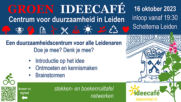 Groen Ideecafé: Duurzaamheids-centrum 