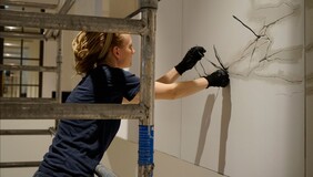 Onthulling kunstwerk ünfolding Origins in Stadhuis