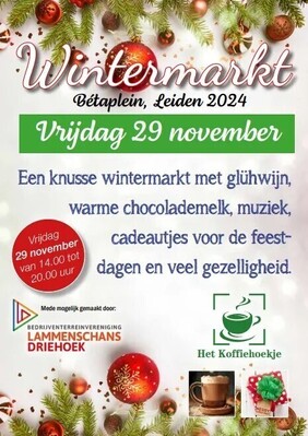 Wintermarkt Betaplein / Winter market Betaplein